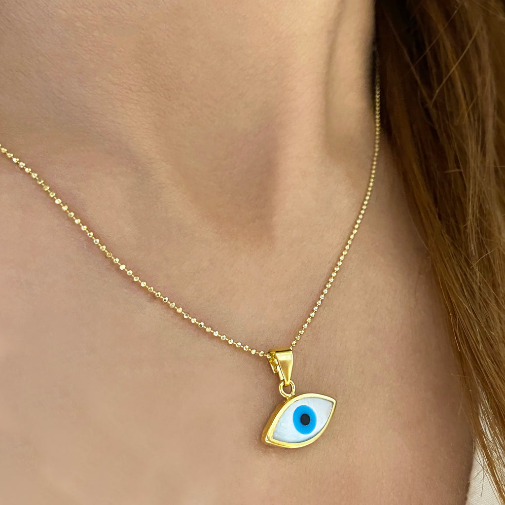 AENEAS Evil Eye Necklace 24k Gold Filled Turquoise Jewelry for Women Ojo  Turco Protection- Birthday Gifts Christmas Presents Mom Her Sister - Yahoo  Shopping
